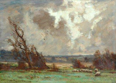 Attraversare i Wolds e incontrare il cielo da William Charles Rushton
